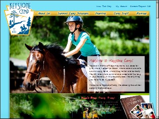 Web site www.keystonecamp.com, Keystone Camp