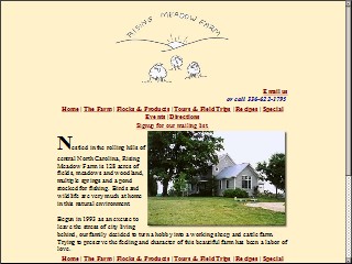 Web site www.risingmeadow.com, Inn At Rising Meadow Farm